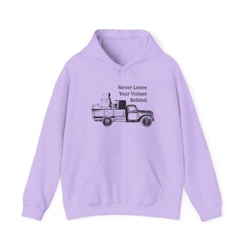 Never Leave Your Values Behind Hoodie - Image 4