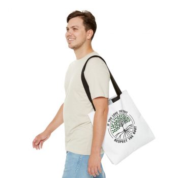 Respect The Root Tote Bag - Image 3