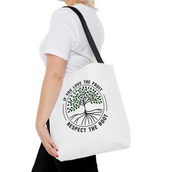 Respect The Root Tote Bag - Image 4
