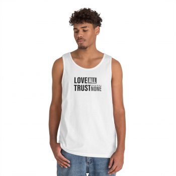Love All, Trust None Tank Top - Image 5