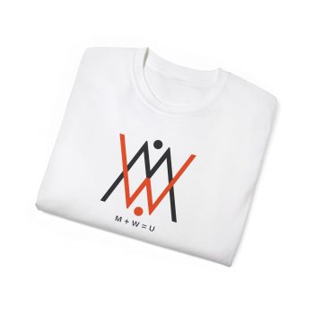 M + W = U T-Shirt - Image 5