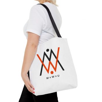 M + W = U Tote Bag - Image 2