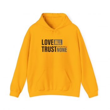 Love All, Trust None Hoodie - Image 4