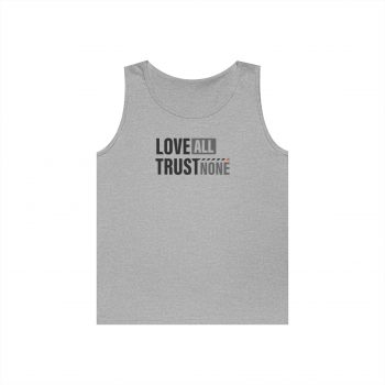 Love All, Trust None Tank Top - Image 3