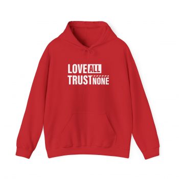 Love All, Trust None Hoodie - Image 6